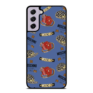 MOSCHINO BEAR COUTURE PATTERN Samsung Galaxy S21 FE Case Cover