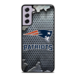 NEW ENGLAND PATRIOTS BROKEN METAL Samsung Galaxy S21 FE Case Cover