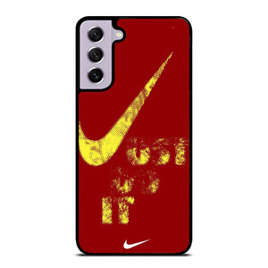 NIKE JUST DO IT RED HALFTONE Samsung Galaxy S21 FE Case Cover