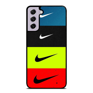 NIKE SWOOSH STRIPE COLORS Samsung Galaxy S21 FE Case Cover