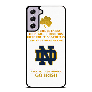 NOTRE DAME FIGHTING IRISH QUOTES Samsung Galaxy S21 FE Case Cover