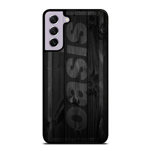 OASIS ROCK BAND WOODEN LOGO Samsung Galaxy S21 FE Case Cover