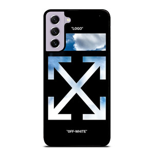 OFF WHITE SKY BLUE Samsung Galaxy S21 FE Case Cover