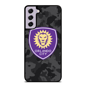 ORLANDO CITY SC MLS BLACK CAMO Samsung Galaxy S21 FE Case Cover