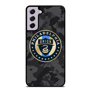 PHILADELPHIA UNION MLS BLACK CAMO Samsung Galaxy S21 FE Case Cover
