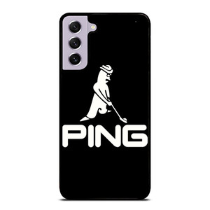 PING GOLF BLACK LOGO Samsung Galaxy S21 FE Case Cover PING GOLF BLACK LOGO Samsung Galaxy S21 FE Case Cover