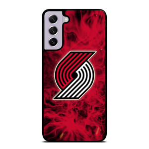 PORTLAND TRAIL BLAZERS BASKETBALL NBA FIRE Samsung Galaxy S21 FE Case Cover