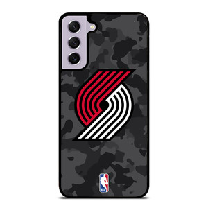 PORTLAND TRAIL BLAZERS BLACK CAMO Samsung Galaxy S21 FE Case Cover