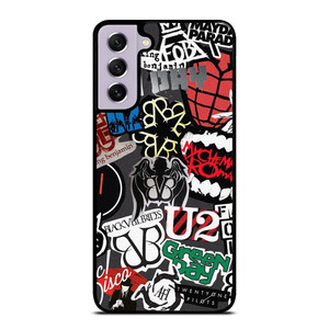 PUNK ROCK BAND COLLAGE Samsung Galaxy S21 FE Case Cover PUNK ROCK BAND COLLAGE Samsung Galaxy S21 FE Case Cover