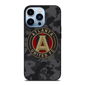 ATLANTA UNITED FC MLS BLACK CAMO iPhone 13 Pro Max Case Cover