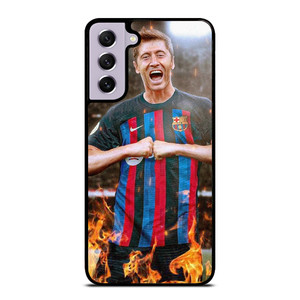 ROBERT LEWANDOWSKI FC BARCELONA Samsung Galaxy S21 FE Case Cover