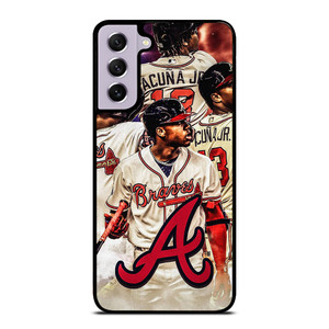 RONALD ACUNA JR ATLANTA BRAVES BASEBALL Samsung Galaxy S21 FE Case Cover