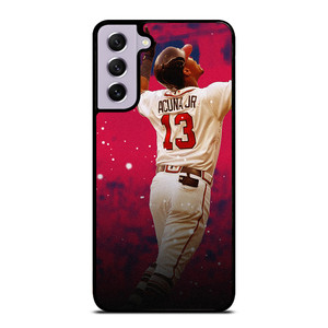 RONALD ACUNA JR ATLANTA BRAVES MLB Samsung Galaxy S21 FE Case Cover