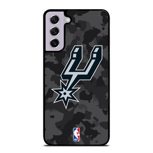 SAN ANTONIO SPURS BLACK CAMO Samsung Galaxy S21 FE Case Cover