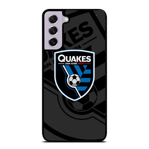 SAN JOSE EARTHQUAKES MLS BLACK Samsung Galaxy S21 FE Case Cover