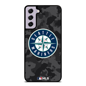 SEATTLE MARINERS BASEBALL BLACK CAMO Samsung Galaxy S21 FE Case Cover