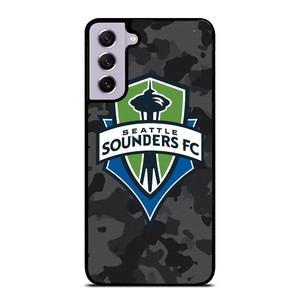 SEATTLE SOUNDERS FC MLS BLACK CAMO Samsung Galaxy S21 FE Case Cover
