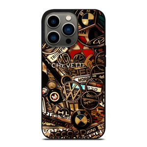 ALL CARS METAL LOGO iPhone 13 Pro Case Cover