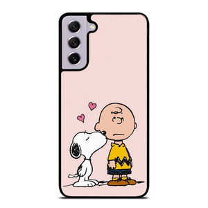 SNOOPY CHARLIE BROWN LOVE Samsung Galaxy S21 FE Case Cover