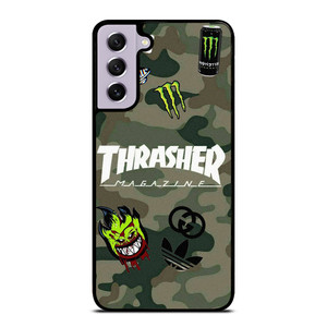 THRASHER SKATEBOARD CAMO COLLAGE Samsung Galaxy S21 FE Case Cover