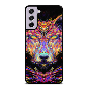 WOLF TRIPPY ART Samsung Galaxy S21 FE Case Cover WOLF TRIPPY ART Samsung Galaxy S21 FE Case Cover