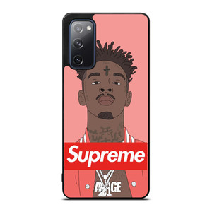 21 SAVAGE PINK SUPREME Samsung Galaxy S20 FE Case Cover