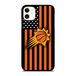 PHOENIX SUNS NBA USA FLAG iPhone 11 Case Cover