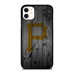 PITTSBURGH PIRATES BASEBALL MLB WOOD LOGO iPhone 11 Case Cover