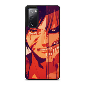 ATTACK ON TITAN EREN YEAGER ANIME Samsung Galaxy S20 FE Case Cover