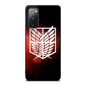 ATTACK ON TITAN LOGO RED Samsung Galaxy S20 FE Case Cover
