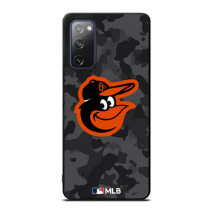 BALTIMORE ORIOLES BASEBALL BLACK CAMO Samsung Galaxy S20 FE Case Cover