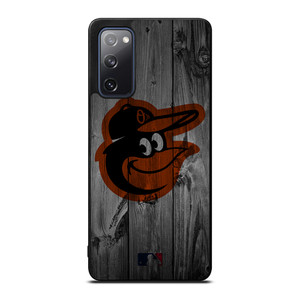 BALTIMORE ORIOLES BASEBALL MLB WOOD LOGO Samsung Galaxy S20 FE Case Cover