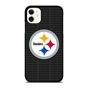 PITTSBURGH STEELERS FOOTBALL TEXT iPhone 11 Case Cover