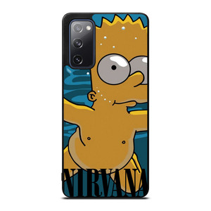 BART SIMPSONS NEVERMIND NIRVANA Samsung Galaxy S20 FE Case Cover
