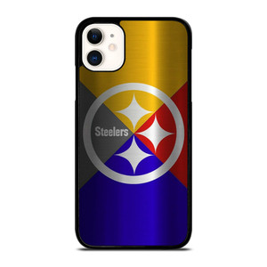 PITTSBURGH STEELERS NFL FOOTBALL METAL iPhone 11 Case Cover PITTSBURGH STEELERS NFL FOOTBALL METAL iPhone 11 Case Cover