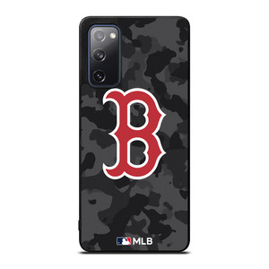 BOSTON RED SOX BASEBALL BLACK CAMO Samsung Galaxy S20 FE Case Cover BOSTON RED SOX BASEBALL BLACK CAMO Samsung Galaxy S20 FE Case Cover