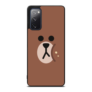 BROWN LINE FRIENDS Samsung Galaxy S20 FE Case Cover