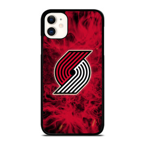 PORTLAND TRAIL BLAZERS BASKETBALL NBA FIRE iPhone 11 Case Cover