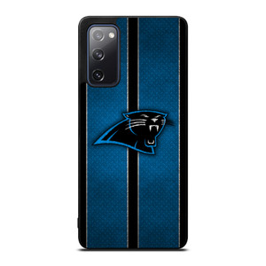 CAROLINA PANTHERS NFL METAL STRIPE Samsung Galaxy S20 FE Case Cover