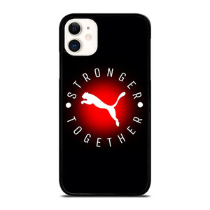PUMA STRONGER TOGETHER iPhone 11 Case Cover PUMA STRONGER TOGETHER iPhone 11 Case Cover