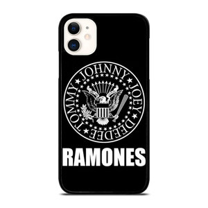 RAMONES ROCK BAND LOGO iPhone 11 Case Cover RAMONES ROCK BAND LOGO iPhone 11 Case Cover