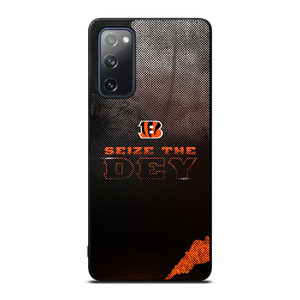 CINCINNATI BENGALS NFL FOOTBALL SEIZE THE DEY Samsung Galaxy S20 FE Case Cover CINCINNATI BENGALS NFL FOOTBALL SEIZE THE DEY Samsung Galaxy S20 FE Case Cover