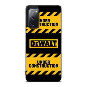 DEWALT UNDER CONSTRUCTION Samsung Galaxy S20 FE Case Cover