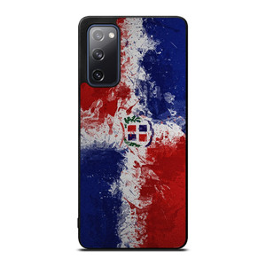 DOMINICAN REPUBLIC FLAG ART Samsung Galaxy S20 FE Case Cover