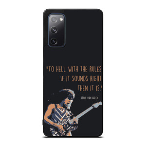 EDDIE VAN HALEN QUOTES Samsung Galaxy S20 FE Case Cover
