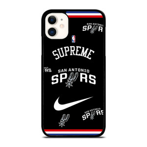 SAN ANTONIO SPURS NBA X SUPREME NIKE iPhone 11 Case Cover