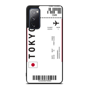 FLIGHT TICKETS JAPAN Samsung Galaxy S20 FE Case Cover