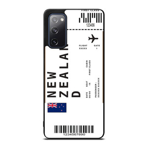 FLIGHT TICKETS NEW ZEALAND Samsung Galaxy S20 FE Case Cover