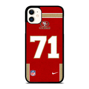 SAN FRANCISCO 49ERS TRENT WILLIAMS 71 NFL NIKE iPhone 11 Case Cover