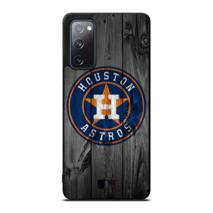 HOUSTON ASTROS BASEBALL MLB WOOD LOGO Samsung Galaxy S20 FE Case Cover